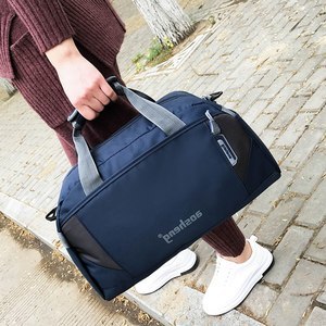 夏季新款健身运动包男女旅行包短途单肩斜跨手提旅游包小行李袋潮